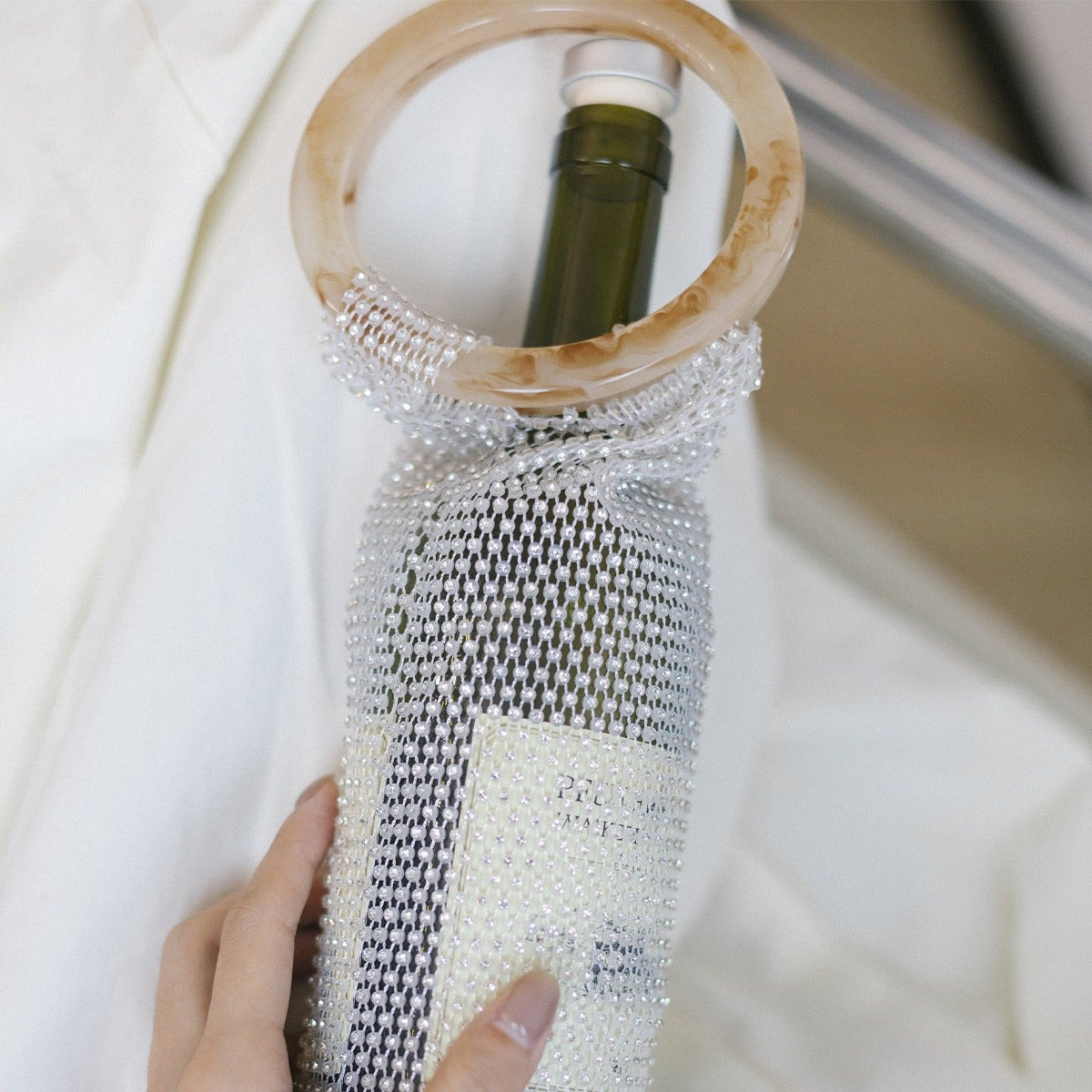 Crystal Wine Bottle Gift Carrier — product image 7