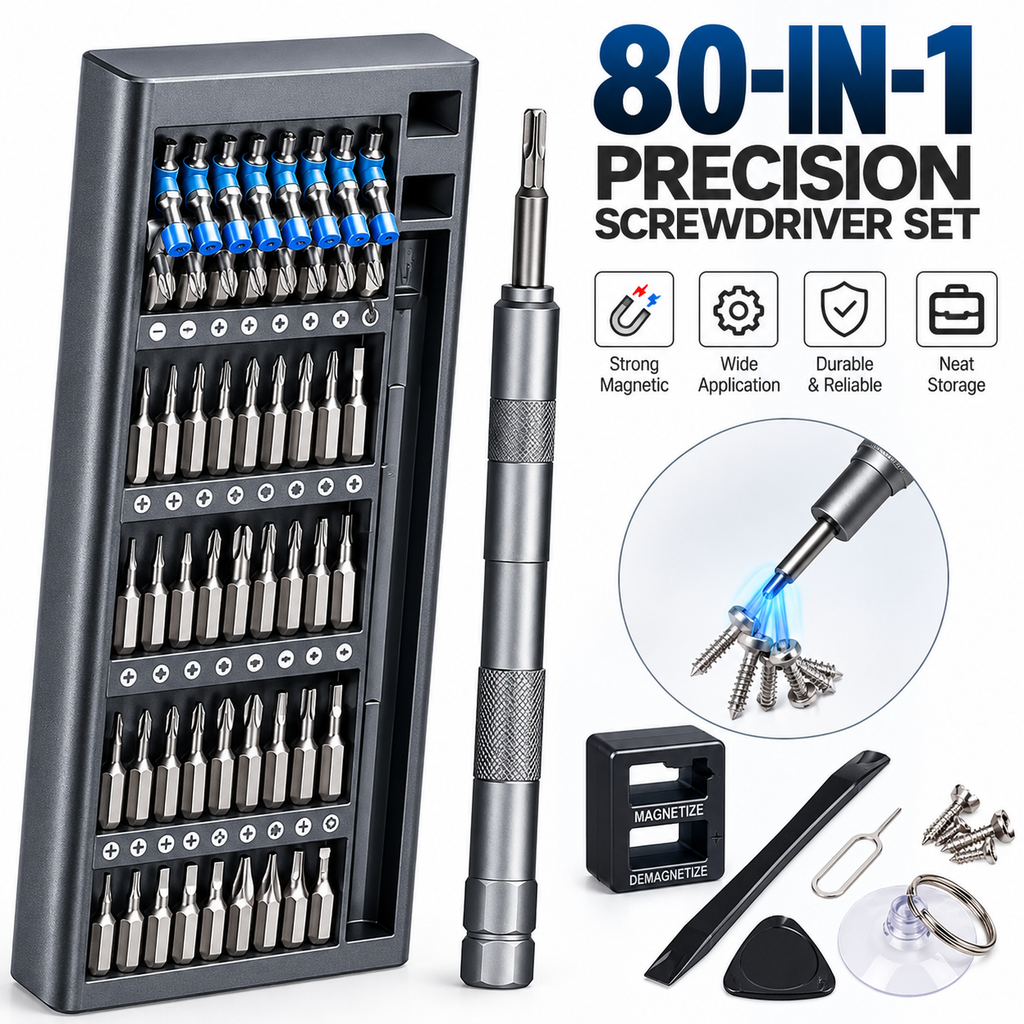 80-in-1 precision screwdriver set