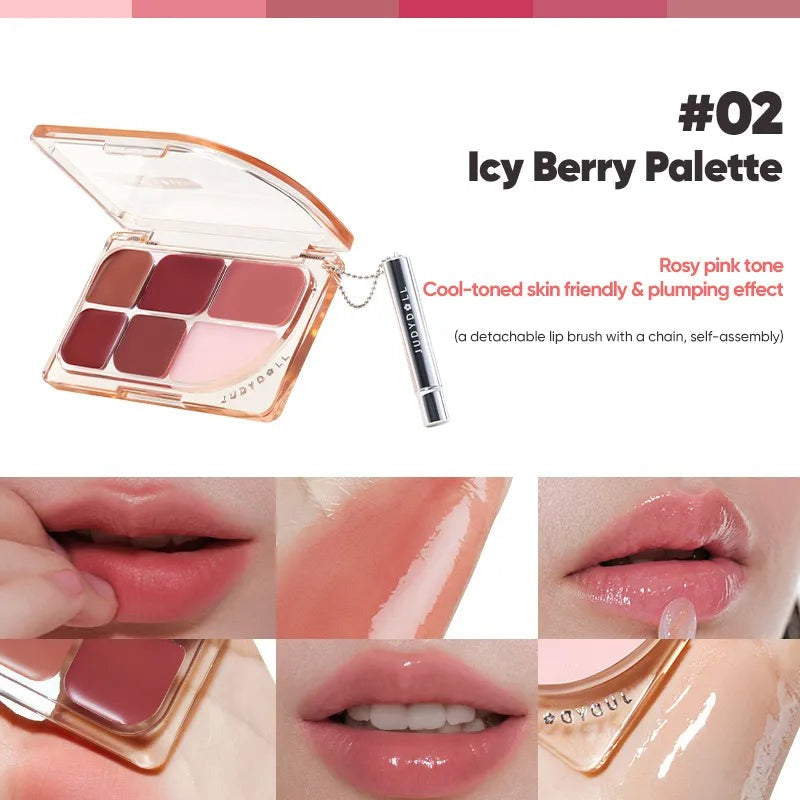 JUDYDOLL 6-Color Multi-Use Lip Palette — product image 7