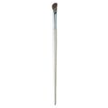 Silver Handle Angled Contour Brush