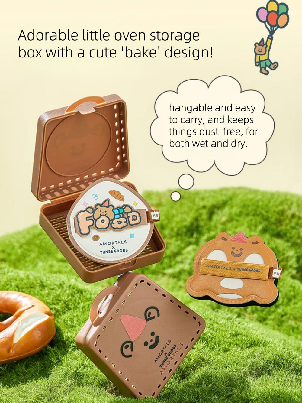 AMORTALS x TUNEE GOODS Croissant Makeup Sponge Set — product image 13