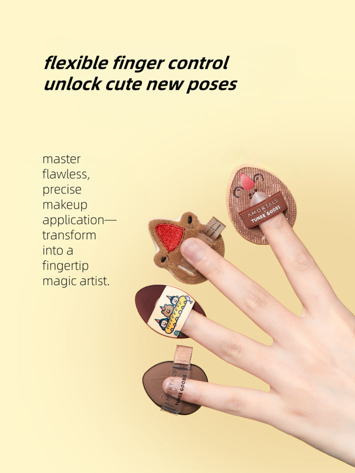 AMORTALS x TUNEE GOODS Croissant Makeup Sponge Set — product image 5