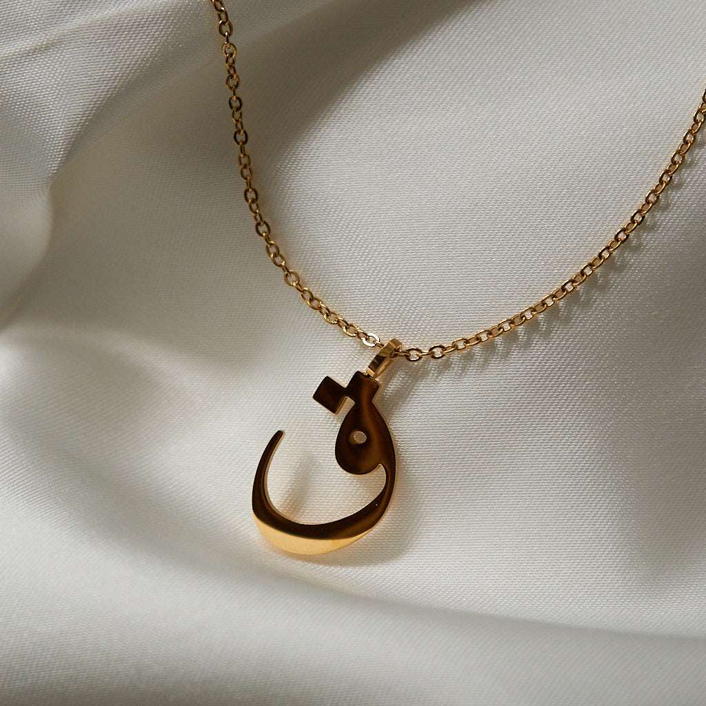 Arabic Initial Necklace — product image 16