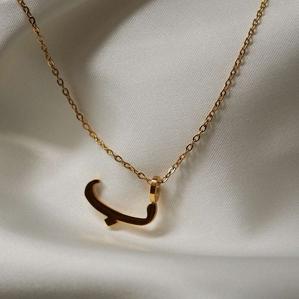 Arabic Initial Necklace — product image 4