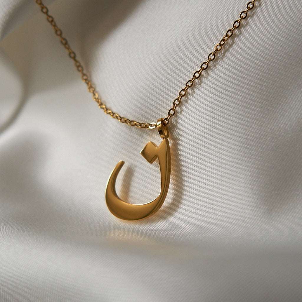 Arabic Initial Necklace — product image 13