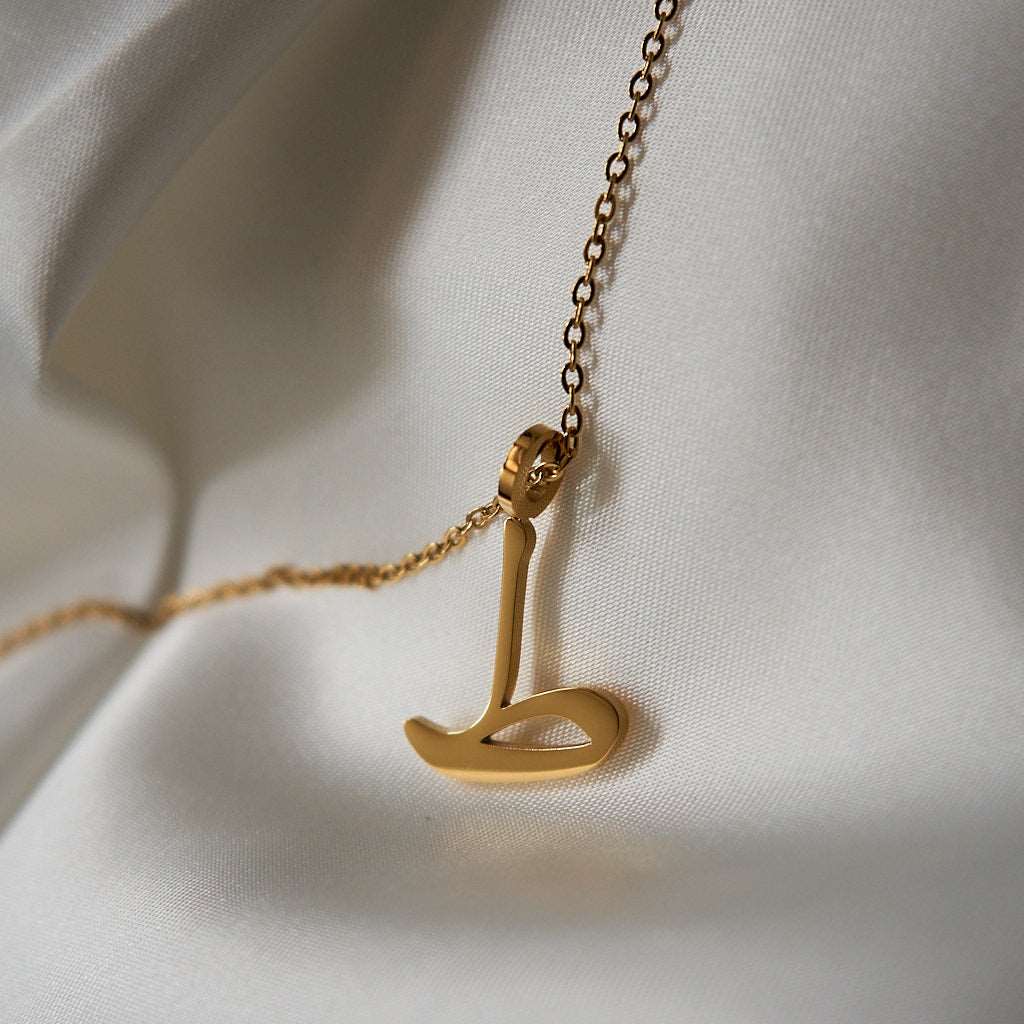 Arabic Initial Necklace — product image 11