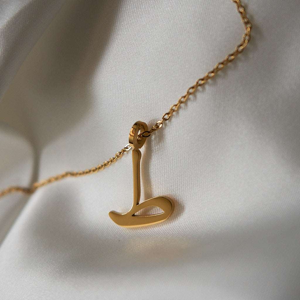 Arabic Initial Necklace — product image 10