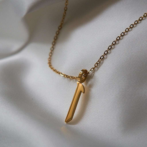 Arabic Initial Necklace — product image 2