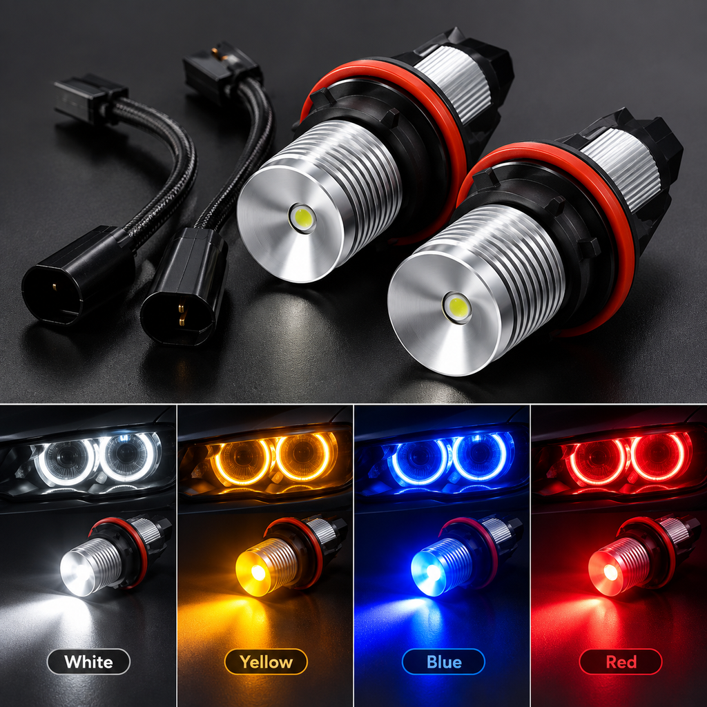 BMW LED Angel Eyes - four colour options