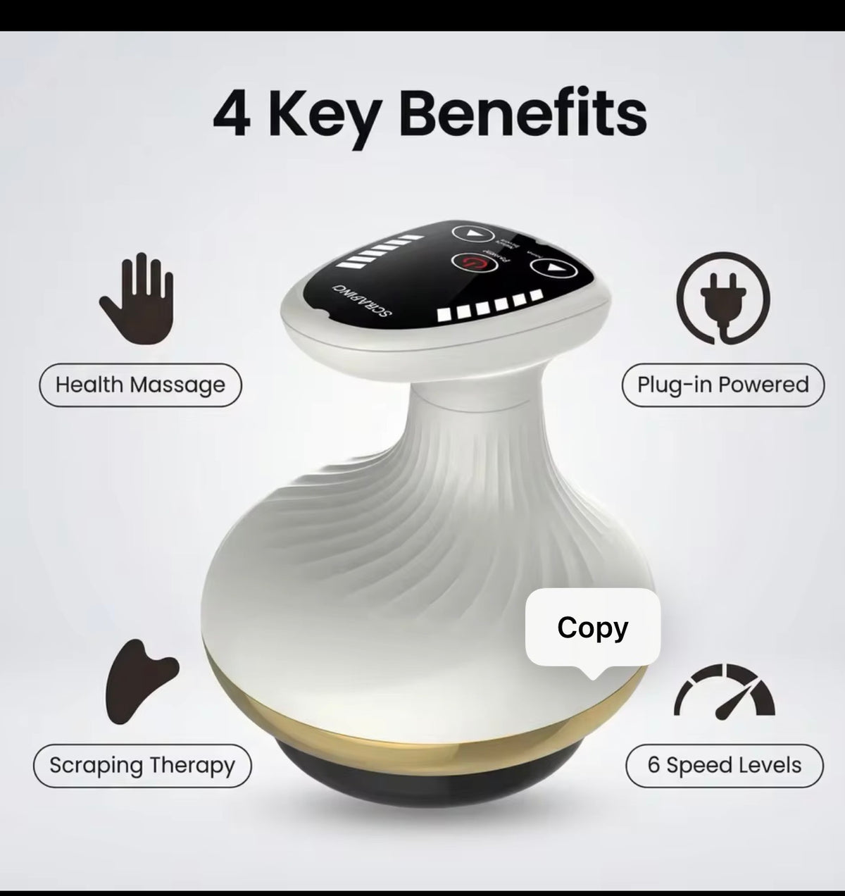 Body massager feature overview