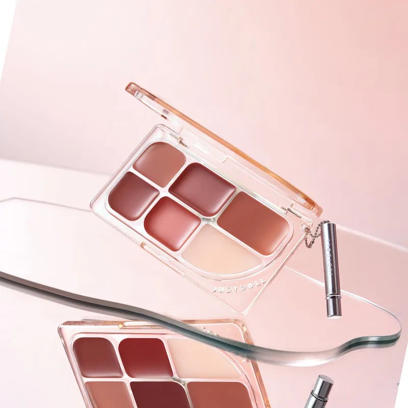 JUDYDOLL 6-Color Multi-Use Lip Palette — product image 8