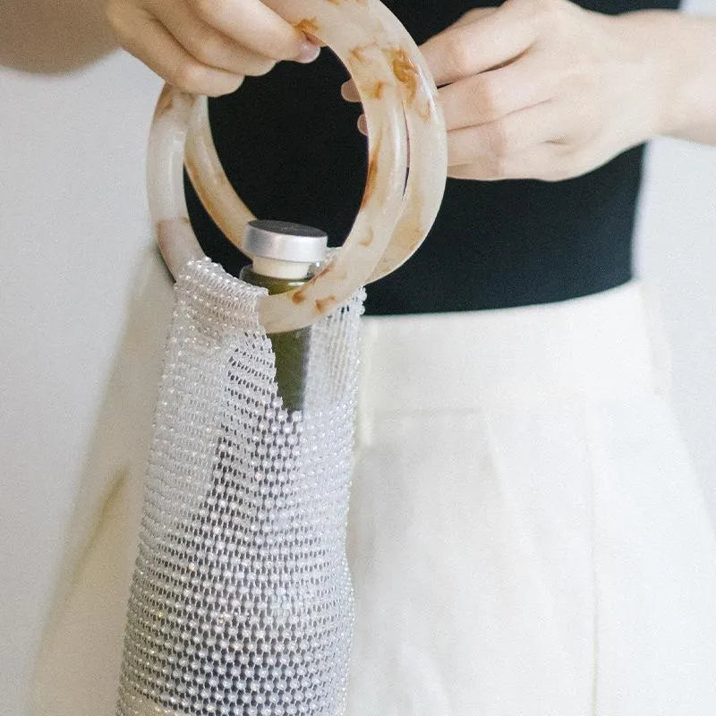 Crystal Wine Bottle Gift Carrier — product image 3