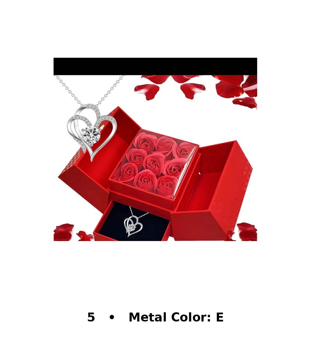 Necklace option 5 - Metal Color E
