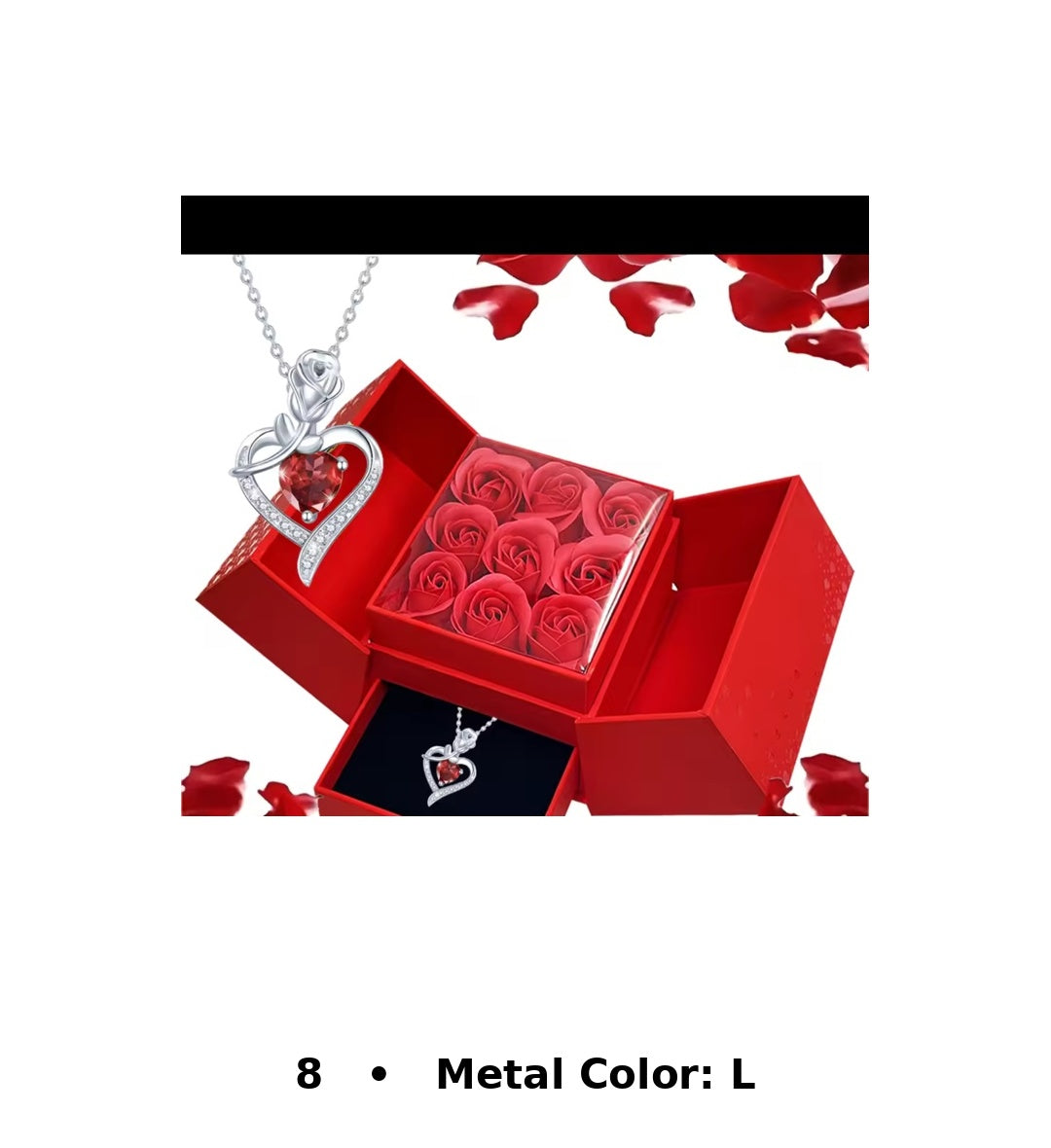 Necklace option 8 - Metal Color L