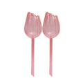 Two champagne tulip self-watering plant spikes